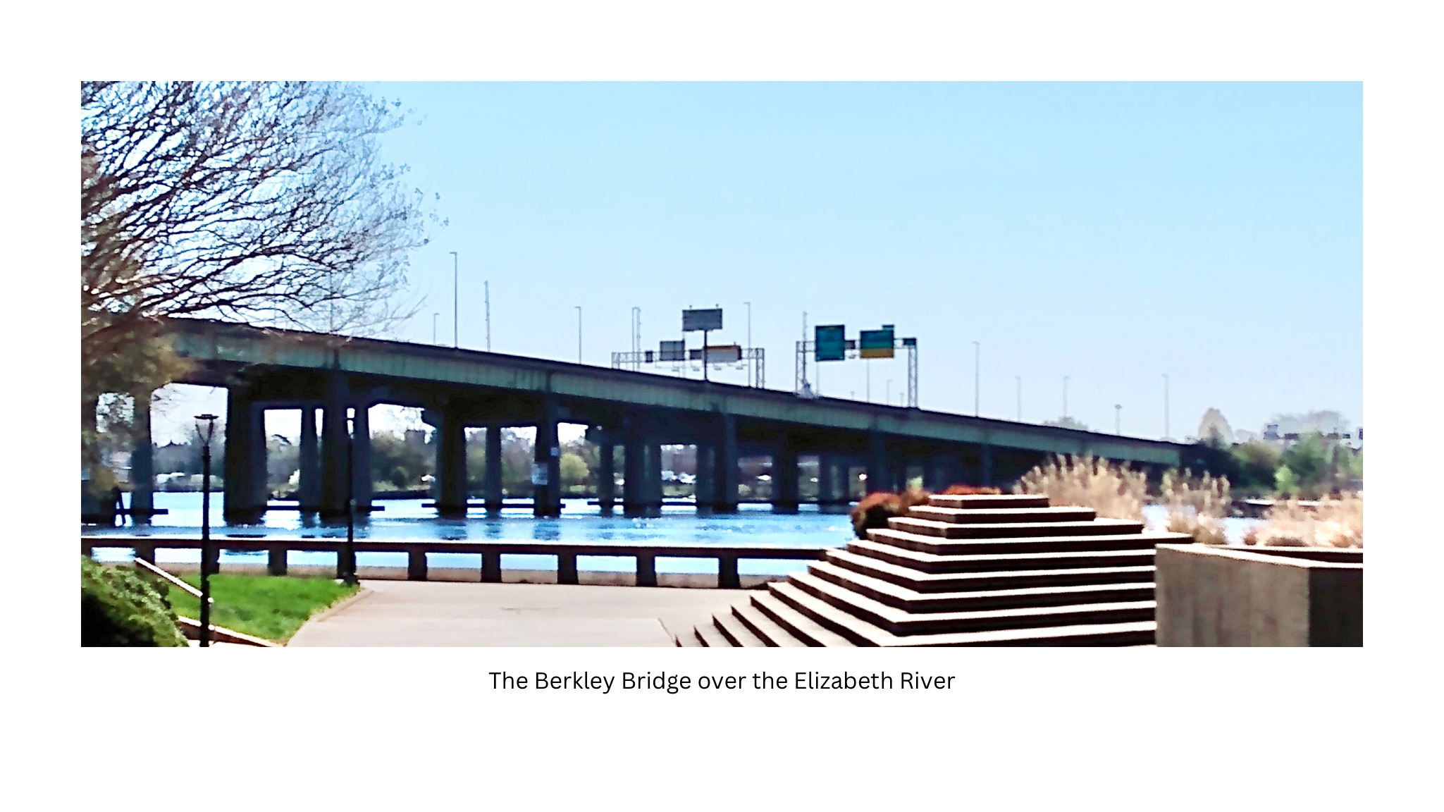 The Berkley Bridge over the Elizabeth River